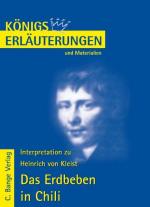 Cover-Bild Das Erdbeben in Chili von Heinrich von Kleist.