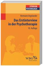 Cover-Bild Das Erstinterview in der Psychotherapie