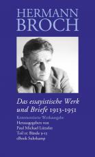 Cover-Bild Das essayistische Werk und Briefe