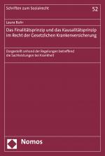 Cover-Bild Das Finalitätsprinzip und das Kausalitätsprinzip im Recht der Gesetzlichen Krankenversicherung