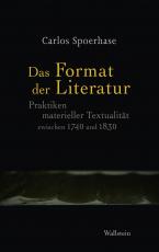 Cover-Bild Das Format der Literatur
