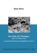Cover-Bild Das frühe KZ Moringen (April - November 1933)