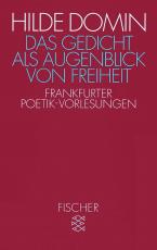 Cover-Bild Das Gedicht als Augenblick von Freiheit