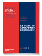 Cover-Bild Das Gewerbe- und Gaststättenrecht in Niedersachsen