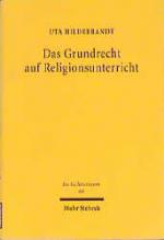 Cover-Bild Das Grundrecht auf Religionsunterricht