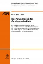 Cover-Bild Das Grundrecht der Gewissensfreiheit