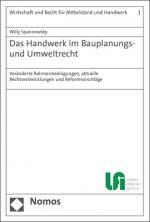 Cover-Bild Das Handwerk im Bauplanungs- und Umweltrecht