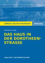 Cover-Bild Das Haus in der Dorotheenstraße von Hartmut Lange.