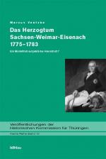Cover-Bild Das Herzogtum Sachsen-Weimar-Eisenach 1775-1783