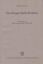 Cover-Bild Das Körper-Seele-Problem