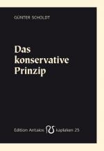 Cover-Bild Das konservative Prinzip