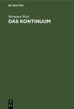 Cover-Bild Das Kontinuum