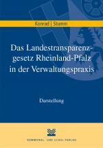 Cover-Bild Das Landestransparenzgesetz Rheinland-Pfalz in der Verwaltungspraxis