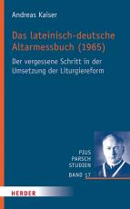 Cover-Bild Das lateinisch-deutsche Altarmessbuch (1965)