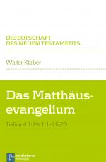 Cover-Bild Das Matthäusevangelium