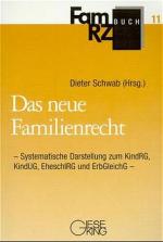 Cover-Bild Das neue Familienrecht