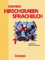 Cover-Bild Das neue Hirschgraben Sprachbuch - Werkrealschule Baden-Württemberg / Band 1 - Schülerbuch