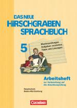 Cover-Bild Das neue Hirschgraben Sprachbuch - Werkrealschule Baden-Württemberg - Band 5