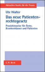 Cover-Bild Das neue Patientenrechtegesetz