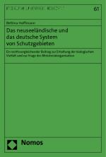 Cover-Bild Das neuseeländische und das deutsche System von Schutzgebieten
