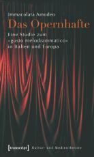 Cover-Bild Das Opernhafte