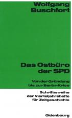 Cover-Bild Das Ostbüro der SPD