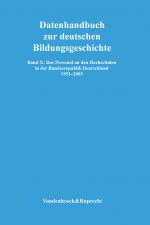 Cover-Bild Das Personal an den Hochschulen in der Bundesrepublik Deutschland 1953–2005