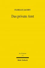 Cover-Bild Das private Amt