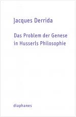 Cover-Bild Das Problem der Genese in Husserls Philosophie