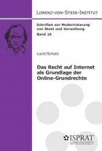 Cover-Bild Das Recht auf Internet als Grundlage der Online-Grundrechte