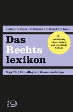 Cover-Bild Das Rechtslexikon, 2. Auflage