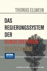 Cover-Bild Das Regierungssystem der Bundesrepublik Deutschland