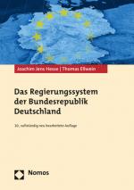 Cover-Bild Das Regierungssystem der Bundesrepublik Deutschland