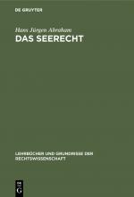 Cover-Bild Das Seerecht