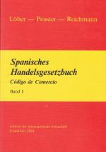 Cover-Bild Das spanische Handelsgesetzbuch