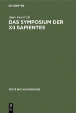 Cover-Bild Das Symposium der XII sapientes