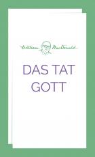 Cover-Bild Das tat Gott