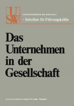 Cover-Bild Das Unternehmen in der Gesellschaft