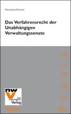 Cover-Bild Das Verfahrensrecht der Unabhängigen Verwaltungssenate