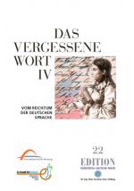 Cover-Bild Das vergessene Wort IV