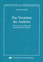 Cover-Bild Das Verstehen des Anderen