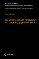 Cover-Bild Das völkerrechtliche Folterverbot und der "Krieg gegen den Terror"