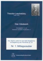 Cover-Bild Das Vokalwerk / Mittagszauber op. 32 Nr. 1