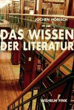 Cover-Bild Das Wissen der Literatur