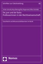 Cover-Bild De jure und de facto: Professorinnen in der Rechtswissenschaft