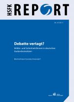 Cover-Bild Debatte vertagt?