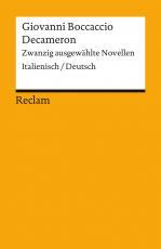 Cover-Bild Decameron. Zwanzig ausgewählte Novellen. Italienisch/Deutsch