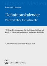 Cover-Bild Definitionskalender polizeiliches Einsatzrecht