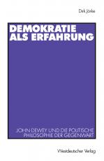 Cover-Bild Demokratie als Erfahrung