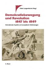 Cover-Bild Demokratiebewegung und Revolution 1847 bis 1849
